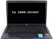 HP 2000-2b19WM Notebook