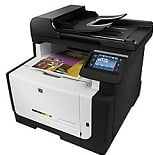 HP LaserJet CM1415fnw Printer